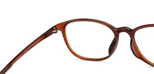 Load image into Gallery viewer, Brown Round Full Rim Unisex Eyeglasses by Lenskart Air-200542