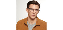 Load image into Gallery viewer, Brown Square Full Rim Unisex Eyeglasses by Lenskart Air-200569