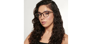 Brown Square Full Rim Unisex Eyeglasses by Lenskart Air-200569