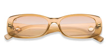 Load image into Gallery viewer, Brown Rectangle Full Rim Unisex Sunglasses by Vincent Chase Polarized-212312