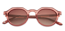 Load image into Gallery viewer, Brown Round Full Rim Unisex Sunglasses by John Jacobs-152264