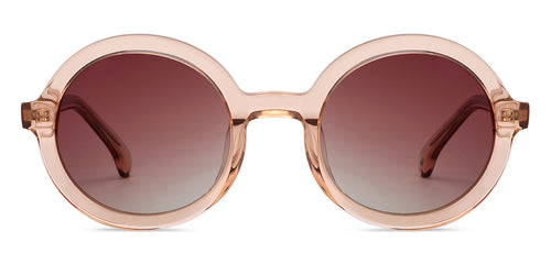 Brown Round Full Rim Unisex Sunglasses by John Jacobs-152269