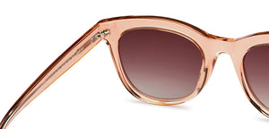 Brown Wayfarer Full Rim Unisex Sunglasses by John Jacobs-152275