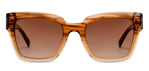 Brown Wayfarer Full Rim Unisex Sunglasses by John Jacobs-201671