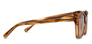 Brown Wayfarer Full Rim Unisex Sunglasses by John Jacobs-201671