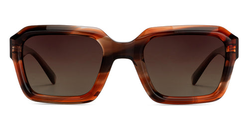 Tortoise Wayfarer Full Rim Unisex Sunglasses by John Jacobs-201694