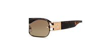 Load image into Gallery viewer, Gold Rectangle Full Rim Women Sunglasses by John Jacobs-209446