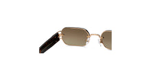 Load image into Gallery viewer, Gold Rectangle Full Rim Women Sunglasses by John Jacobs-209446