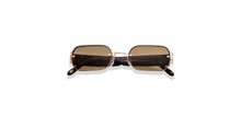 Load image into Gallery viewer, Gold Rectangle Full Rim Women Sunglasses by John Jacobs-209446