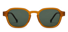 Load image into Gallery viewer, Brown Square Full Rim Unisex Sunglasses by John Jacobs-208166