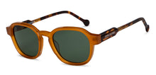 Load image into Gallery viewer, Brown Square Full Rim Unisex Sunglasses by John Jacobs-208166