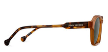 Load image into Gallery viewer, Brown Square Full Rim Unisex Sunglasses by John Jacobs-208166