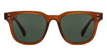 Load image into Gallery viewer, Brown Square Full Rim Unisex Sunglasses by Vincent Chase Polarized-212307