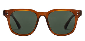 Brown Square Full Rim Unisex Sunglasses by Vincent Chase Polarized-212307