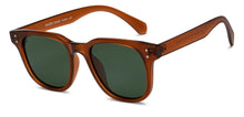 Load image into Gallery viewer, Brown Square Full Rim Unisex Sunglasses by Vincent Chase Polarized-212307
