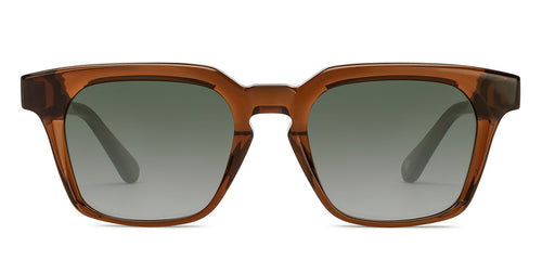 Brown Wayfarer Full Rim Unisex Sunglasses by John Jacobs-210231