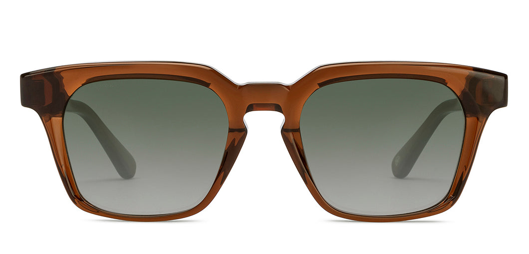 Brown Wayfarer Full Rim Unisex Sunglasses by John Jacobs-210231