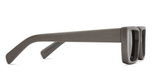 Load image into Gallery viewer, Brown Rectangle Full Rim Unisex Sunglasses by OJOS-209257