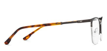 Load image into Gallery viewer, Brown Rectangle Half Rim Unisex Eyeglasses by Vincent Chase-207979