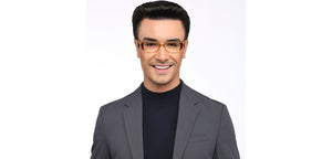 Brown Rectangle Full Rim Unisex Eyeglasses by Lenskart STUDIO-207683