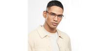 Load image into Gallery viewer, Brown Rectangle Full Rim Unisex Eyeglasses by Vincent Chase-201361