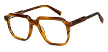 Load image into Gallery viewer, Brown Square Full Rim Men Eyeglasses by John Jacobs-151332