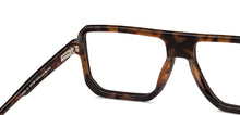 Load image into Gallery viewer, Brown Square Full Rim Men Eyeglasses by John Jacobs-151336