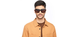 Tortoise Wayfarer Full Rim Unisex Sunglasses by John Jacobs-201674