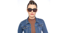 Load image into Gallery viewer, Tortoise Wayfarer Full Rim Unisex Sunglasses by John Jacobs-201674