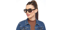 Load image into Gallery viewer, Tortoise Wayfarer Full Rim Unisex Sunglasses by John Jacobs-201674