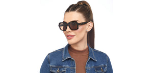 Tortoise Wayfarer Full Rim Unisex Sunglasses by John Jacobs-201674