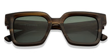 Load image into Gallery viewer, Brown Square Full Rim Unisex Sunglasses by John Jacobs-208157