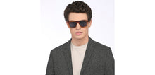 Load image into Gallery viewer, Brown Square Full Rim Unisex Sunglasses by John Jacobs-208147