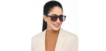 Load image into Gallery viewer, Brown Square Full Rim Unisex Sunglasses by John Jacobs-208147