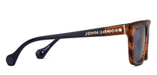 Load image into Gallery viewer, Brown Square Full Rim Unisex Sunglasses by John Jacobs-208147