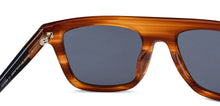 Load image into Gallery viewer, Brown Square Full Rim Unisex Sunglasses by John Jacobs-208147