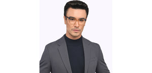 Brown Square Full Rim Unisex Eyeglasses by Lenskart STUDIO-207685