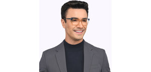 Brown Square Full Rim Unisex Eyeglasses by Lenskart STUDIO-207685