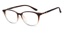 Load image into Gallery viewer, Brown Cat Eye Full Rim Unisex Eyeglasses by Lenskart Air-150554