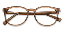 Load image into Gallery viewer, Brown Round Full Rim Unisex Eyeglasses by Vincent Chase-151641