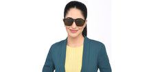 Load image into Gallery viewer, Brown Square Full Rim Unisex Sunglasses by John Jacobs-208145