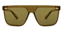 Load image into Gallery viewer, Brown Wayfarer Full Rim Unisex Sunglasses by Vincent Chase-200463