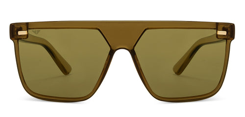 Brown Wayfarer Full Rim Unisex Sunglasses by Vincent Chase-200463