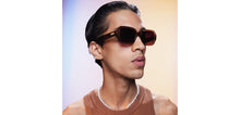 Load image into Gallery viewer, Brown Rectangle Full Rim Unisex Sunglasses by Vincent Chase Polarized-200583