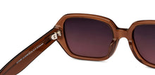 Load image into Gallery viewer, Brown Rectangle Full Rim Unisex Sunglasses by Vincent Chase Polarized-200583