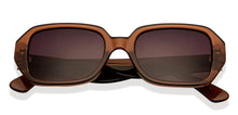 Load image into Gallery viewer, Brown Rectangle Full Rim Unisex Sunglasses by Vincent Chase Polarized-200583