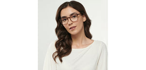 Brown Round Full Rim Unisex Eyeglasses by Vincent Chase-151621