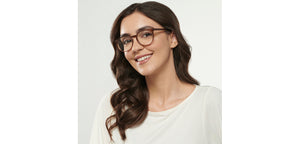 Brown Round Full Rim Unisex Eyeglasses by Vincent Chase-151621