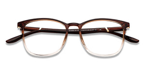 Brown Square Full Rim Unisex Eyeglasses by Lenskart Air-150565