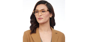 Brown Wayfarer Full Rim Unisex Eyeglasses by John Jacobs-205982